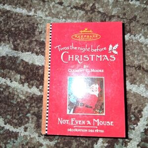 Hallmark Red Keepsake Ornament Book